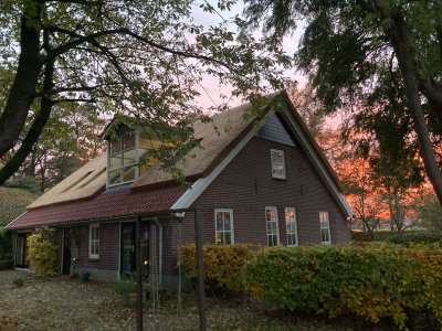 Foto uit map Vrijstaande woning met rieten dak Holtheme